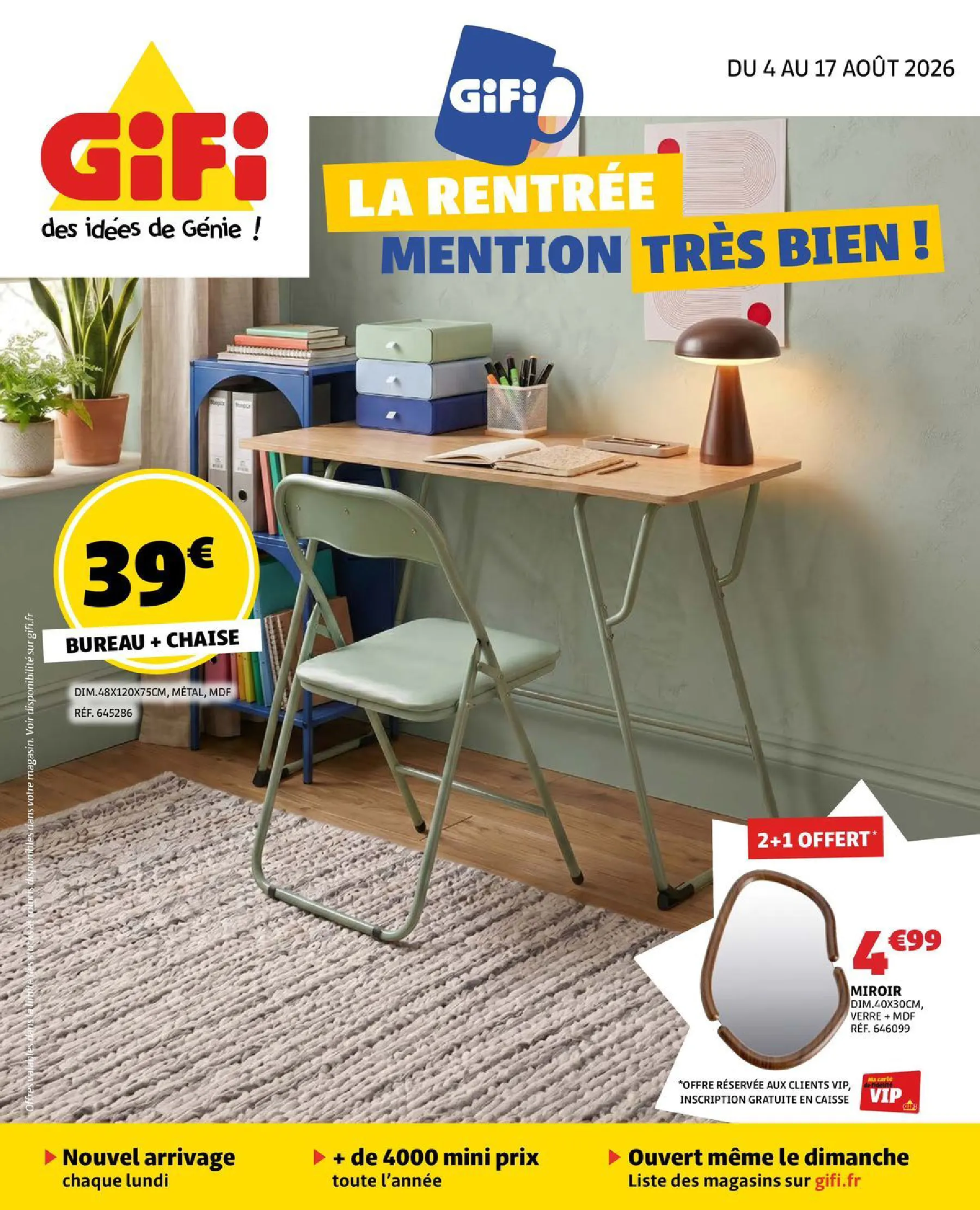 Voorpagina van de Gifi folder